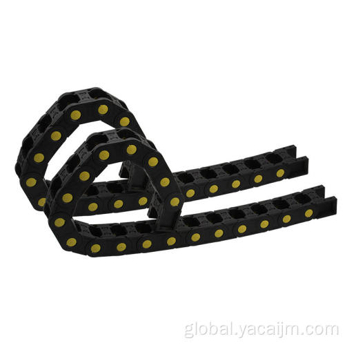 Plastic Drag Chain CNC engraving 25 35 45 Nylon Open Bridge Flexible Plastic Wire Carrier Plastic Energy Drag Chain Plastic Cable Towline Tank Chai Supplier